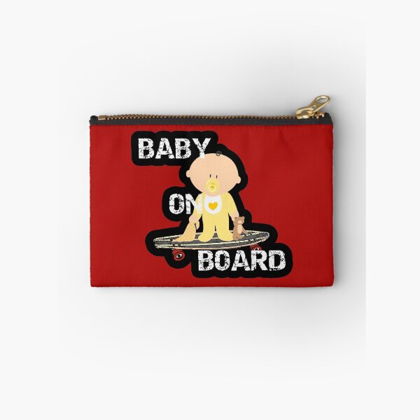 Item preview, baby on board skateboard cute face designed and sold by inachapman.