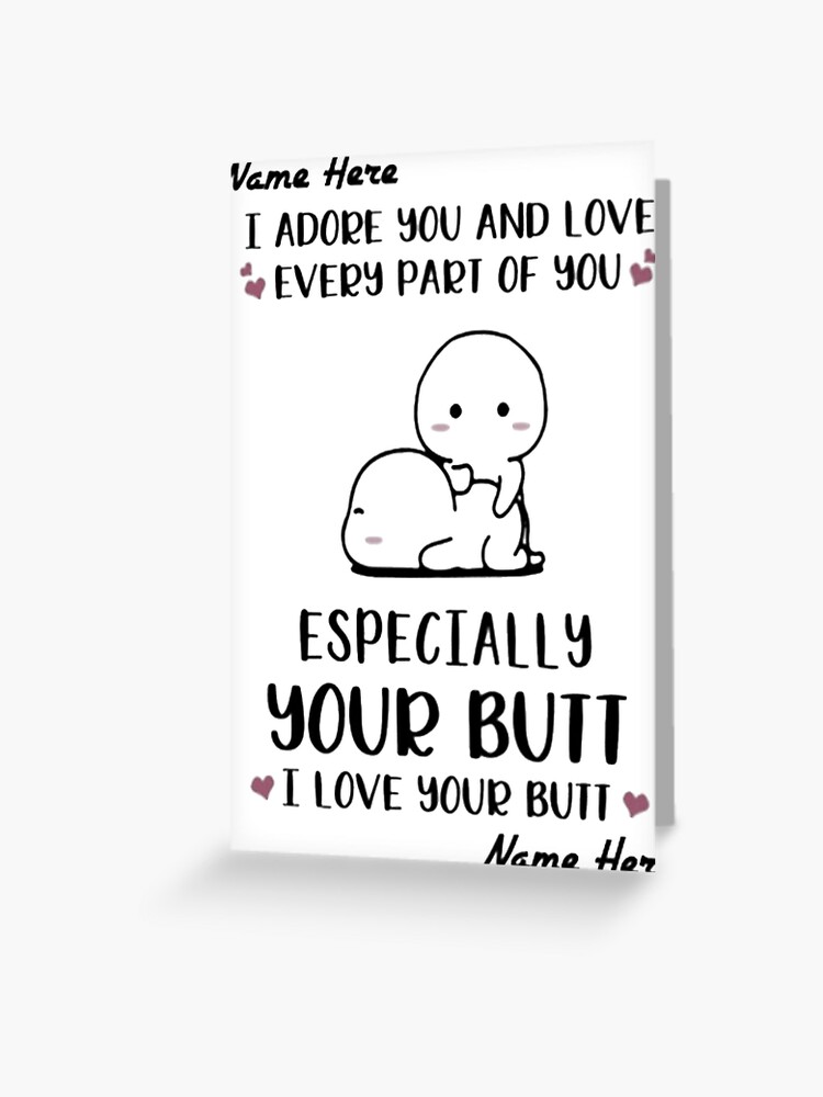 I LOVE YOUr boobs Greeting Card for Sale by obinrebel