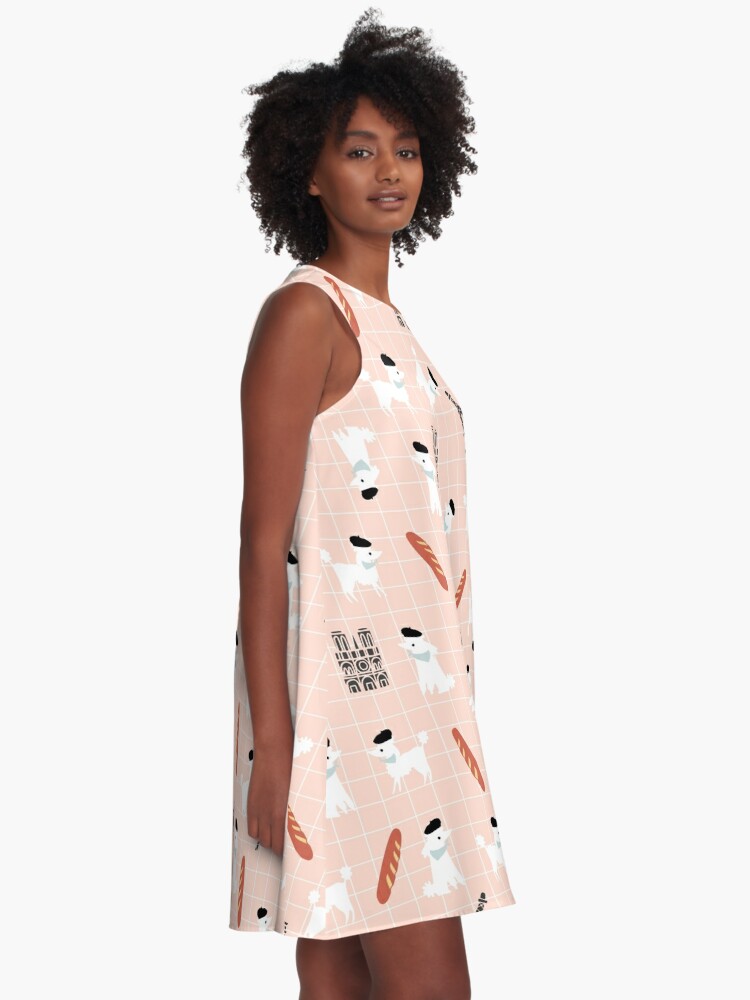 Poodle Print Dress