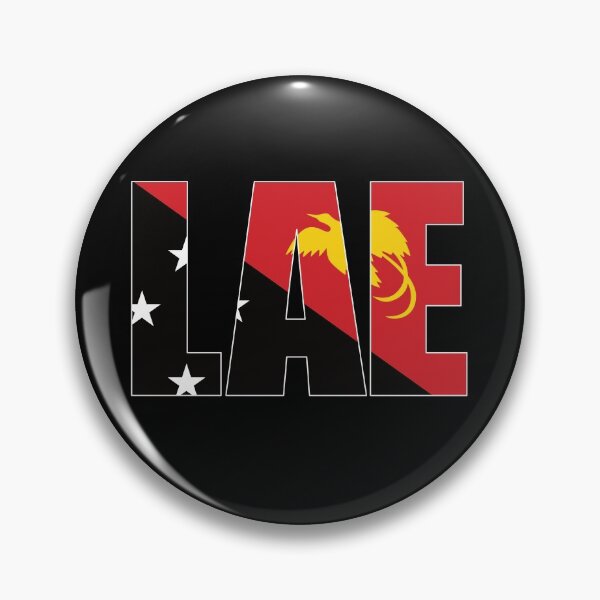 Item preview, LAE with Papua New Guinea Flag designed and sold by PNG-pikinini.