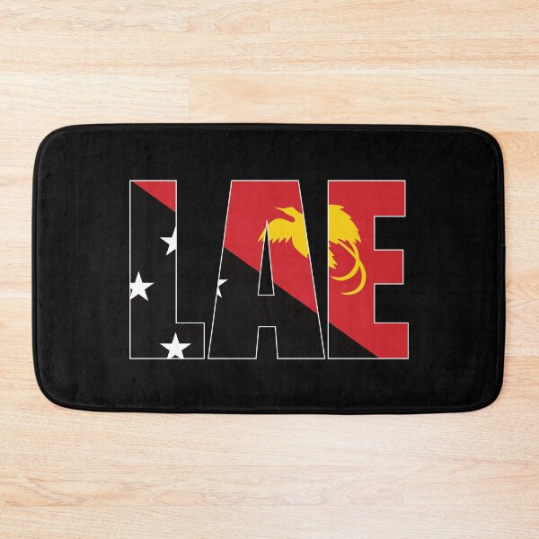 Item preview, LAE with Papua New Guinea Flag designed and sold by PNG-pikinini.