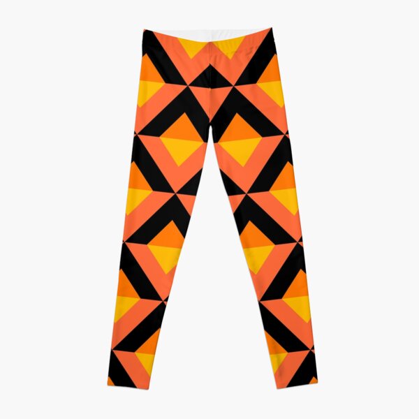 Item preview, Retro 70's Inspired Orange and Yellow Geometric designed and sold by madtoyman.