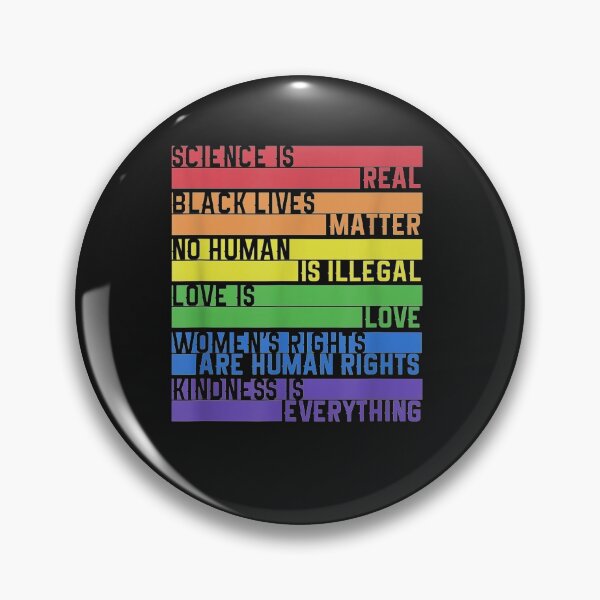 Item preview, Kindness Is Everything Black Lives Matter Science Is Real T-Shirt designed and sold by Lukifo-Paladin.