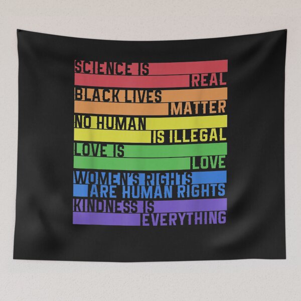 Item preview, Kindness Is Everything Black Lives Matter Science Is Real T-Shirt designed and sold by Lukifo-Paladin.