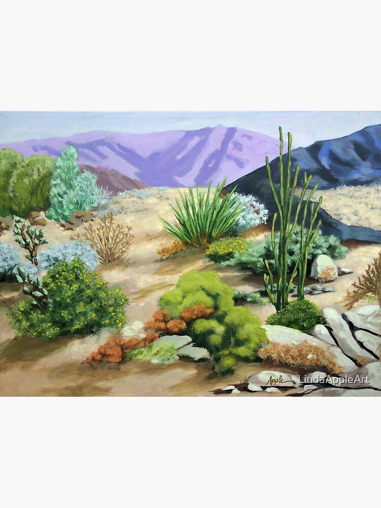 Day in the Desert by LindaAppleArt