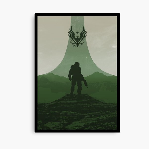 Halo Infinite Master Chief Canvas Print