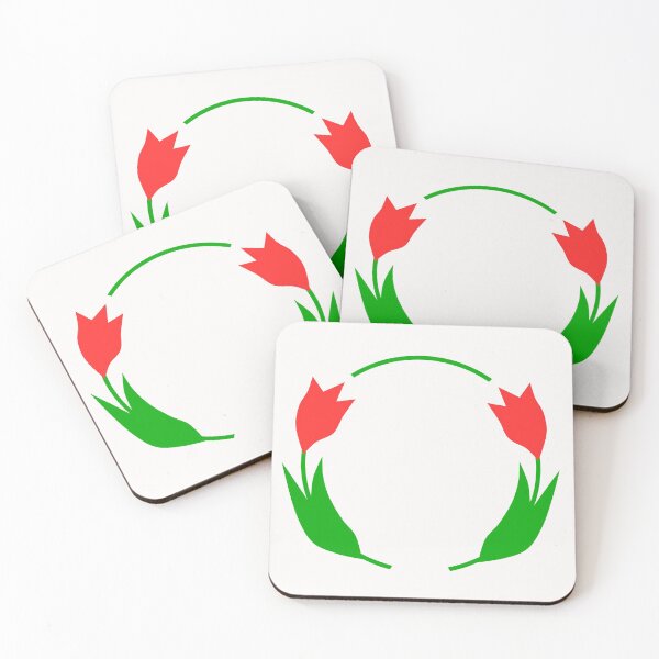 Item preview, Tulips floral wreath Flowers wreath Field flowers  designed and sold by Tanja Dianova.