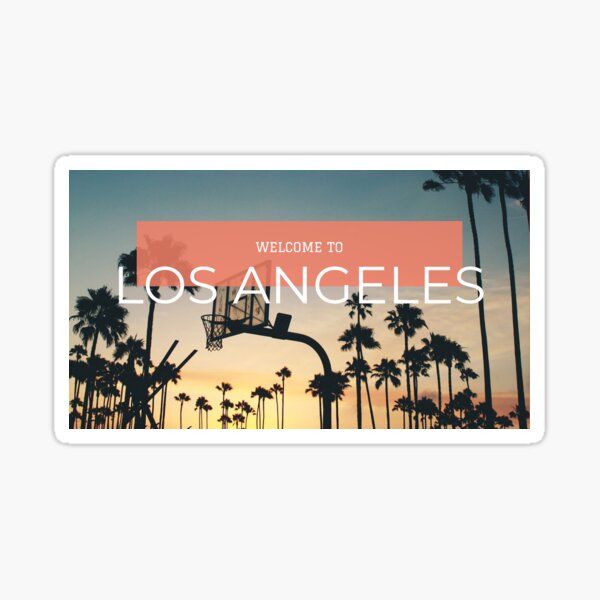 Welcome to Los Angeles Sticker