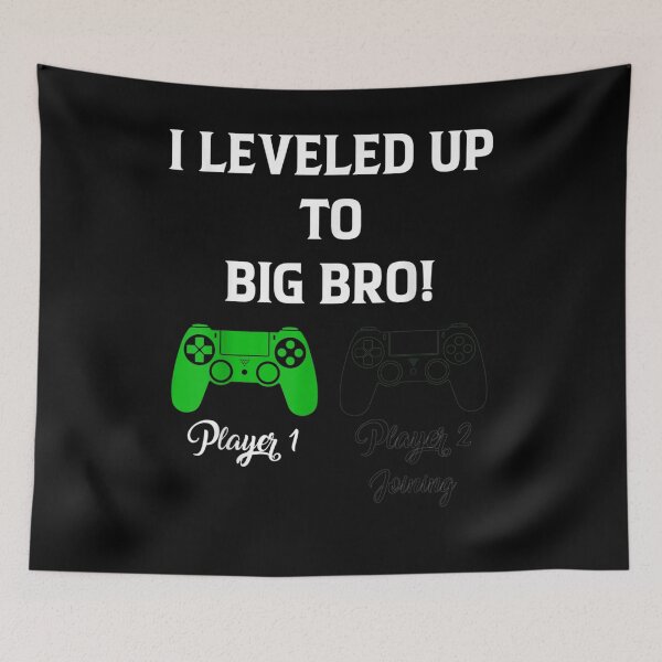 Item preview, I Leveled Up To Big Brother Est 2021 Promoted To Big Bro  designed and sold by sariyahharry.