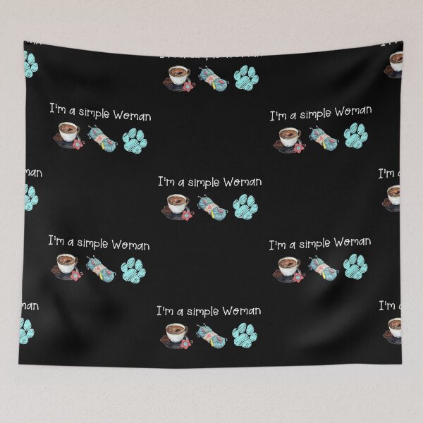 Item preview, Best Coffee Yarn Dog Simple Woman Sewing Knit Crochet Mothers Day designed and sold by tuanitus.