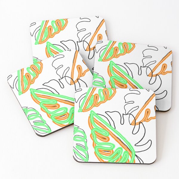 Item preview, Neon Leaves_ Nature  designed and sold by FrozenBanana99.