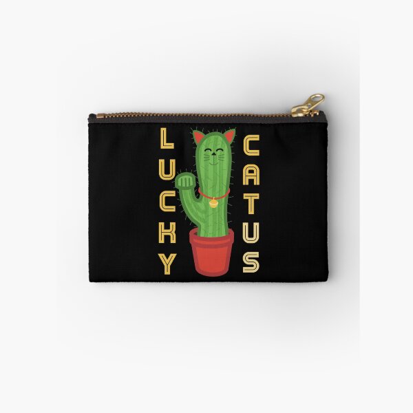 Item preview, Lucky Catus Cat and Cactus Mash Up Pun designed and sold by Funful.
