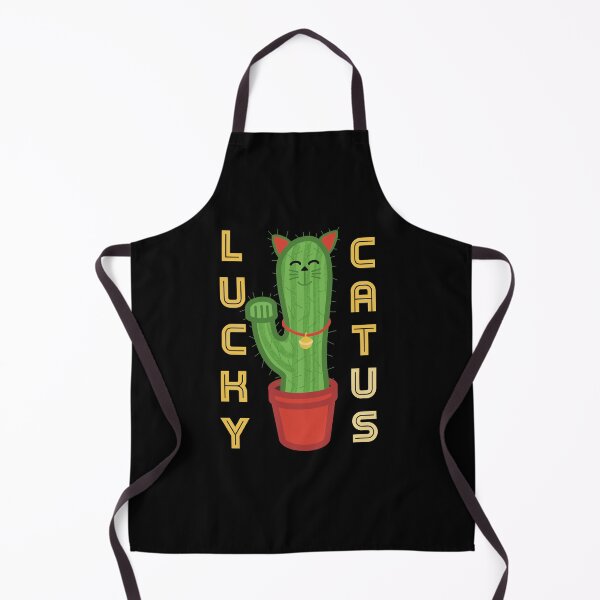 Item preview, Lucky Catus Cat and Cactus Mash Up Pun designed and sold by Funful.