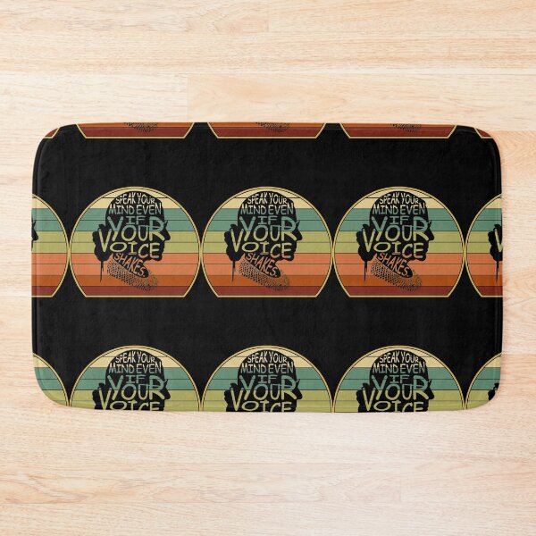 Item preview, Speak Your Mind Even If Your Voice Shakes RBG Vintage designed and sold by VeroniquePlazy.