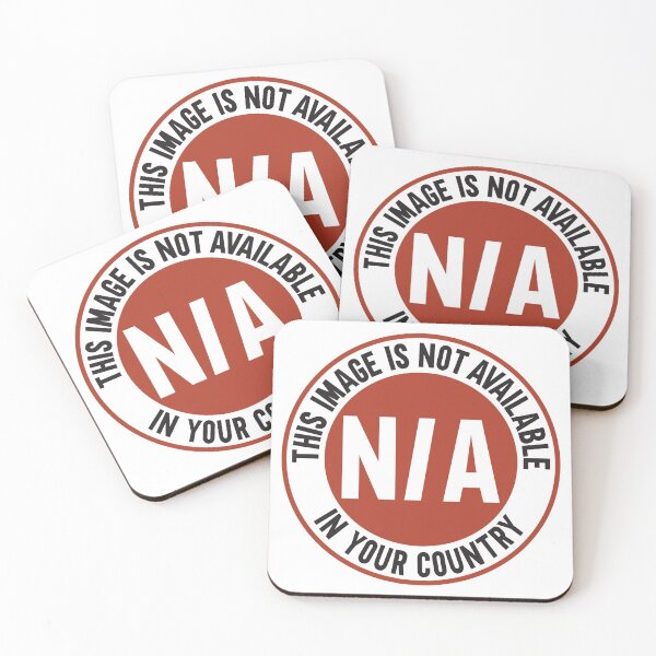 Item preview, Funny, Sarcasm Round Warning Sign Saying N/A This Image Is Not Available In Your Country Design designed and sold by NightGleam.