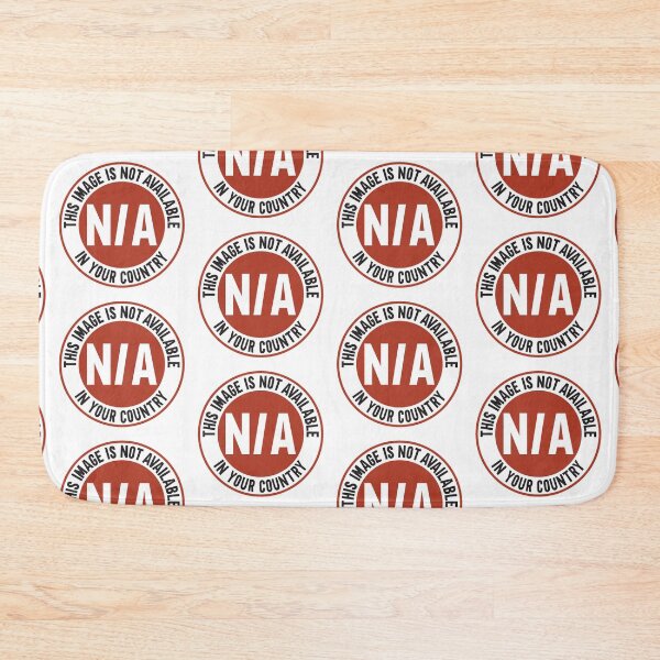 Item preview, Funny, Sarcasm Round Warning Sign Saying N/A This Image Is Not Available In Your Country Design designed and sold by NightGleam.