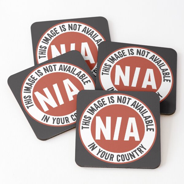 Item preview, Funny, Sarcasm Round Warning Sign Saying N/A This Image Is Not Available In Your Country Design designed and sold by NightGleam.