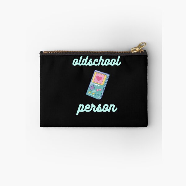 Item preview, Oldschool Person - aesthetic blue gameboy with heart designed and sold by GLwithUs.
