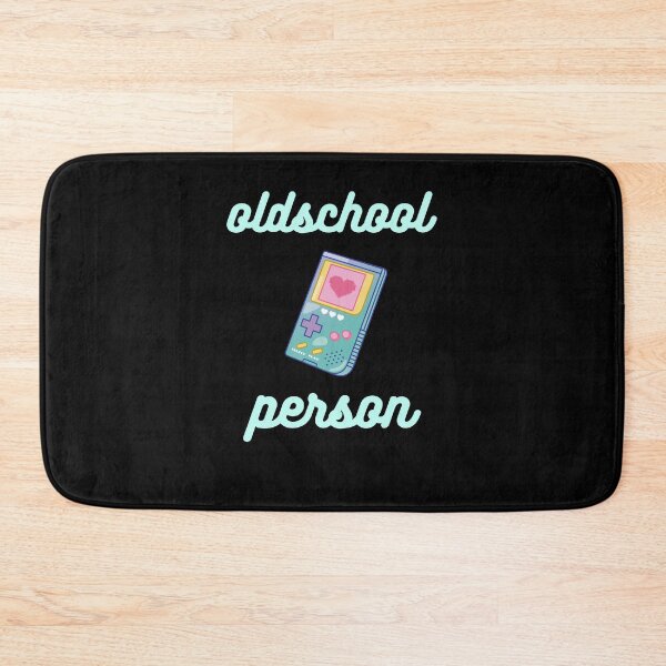 Item preview, Oldschool Person - aesthetic blue gameboy with heart designed and sold by GLwithUs.