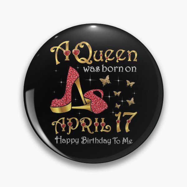 Item preview, A Queen Was Born On April 17 17th April Birthday  designed and sold by sariyahharry.