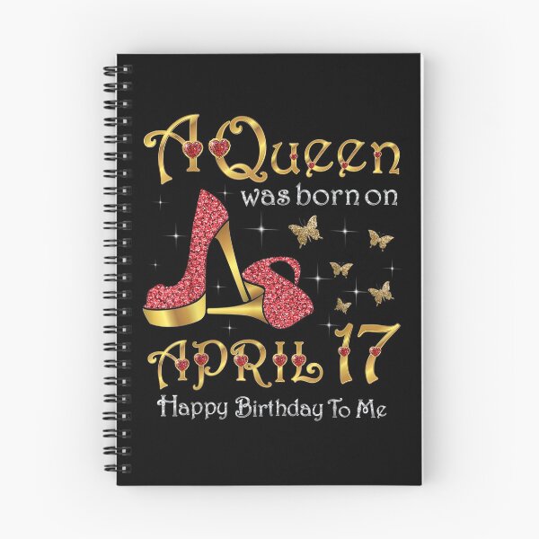 Item preview, A Queen Was Born On April 17 17th April Birthday  designed and sold by sariyahharry.