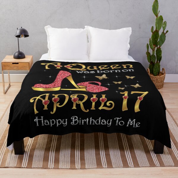 Item preview, A Queen Was Born On April 17 17th April Birthday  designed and sold by sariyahharry.