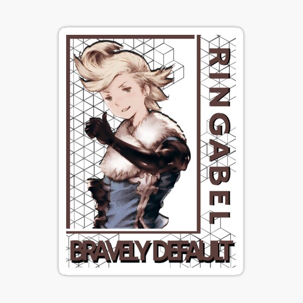 Ringabel Bravely Default - Bravely Default - Sticker