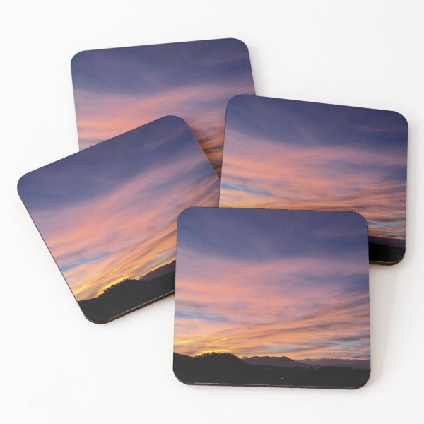 Item preview, Pink and orange sunset summer sky designed and sold by jannelserrano.