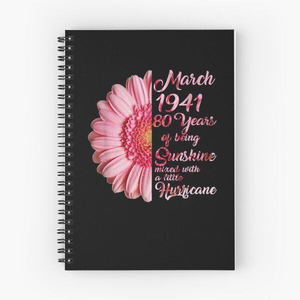 Item preview, March Girl 1941 T 80 Years Old 80th Birthday Gift  designed and sold by sariyahharry.