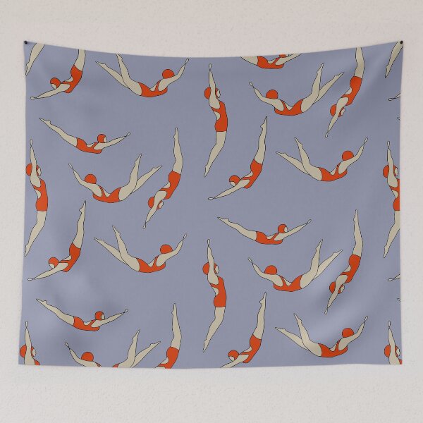 Item preview, Retro Swimmers designed and sold by PinkSnapdragon.