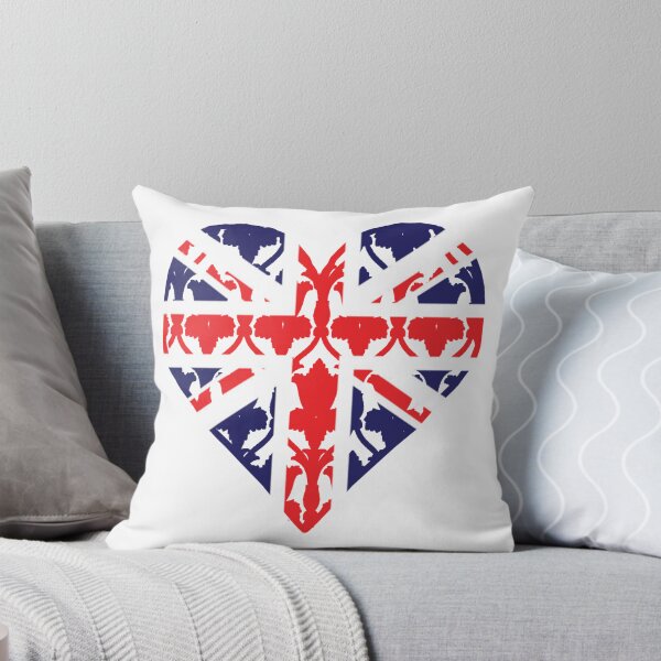 Item preview, Union Jack Sherlock Wallpaper Heart designed and sold by cumberqueen.