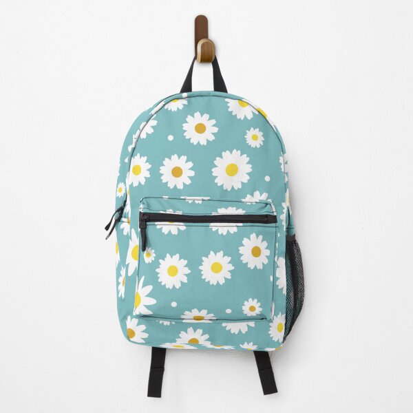 Item preview, Floral Summer Daisies Pattern On Green designed and sold by Hixon House.