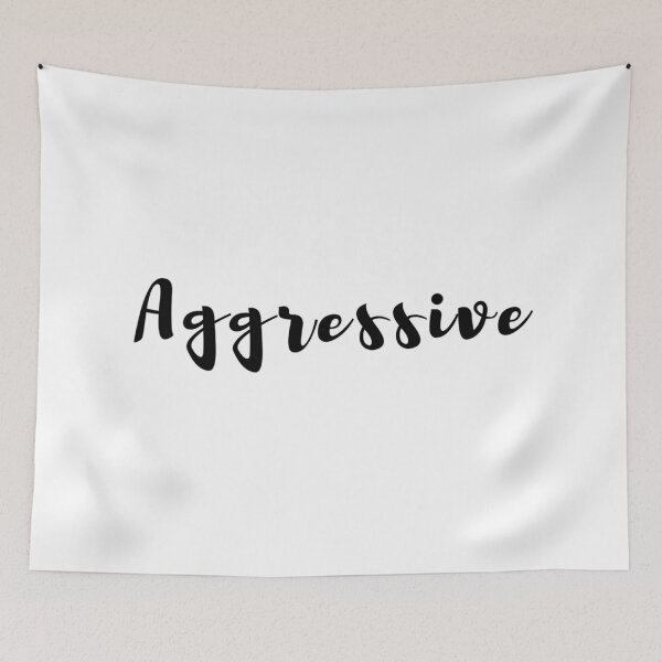 Item preview, Aggressive  \ _ / designed and sold by Justiny97.