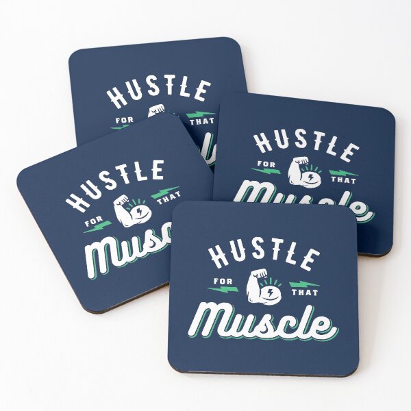 Item preview, Hustle For That Muscle designed and sold by Brogress Project.