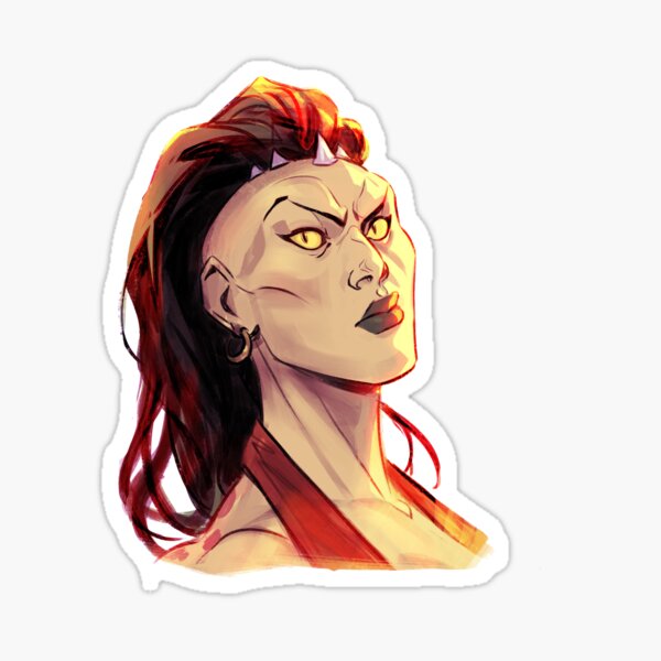 Copy of Sheeva Head Minimal Sticker