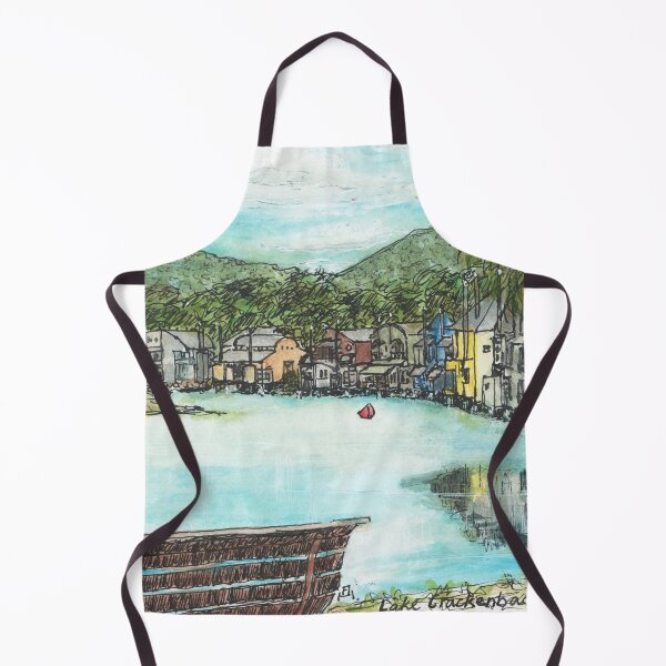 Item preview, Australian Scene - Lake Crackenback designed and sold by Anne Huth.