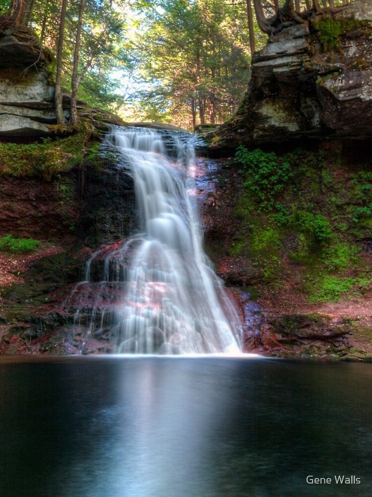 Thumbnail 4 of 4, iPhone Case, Spring Glow Highlights Sullivan Falls designed and sold by ProfAudio.