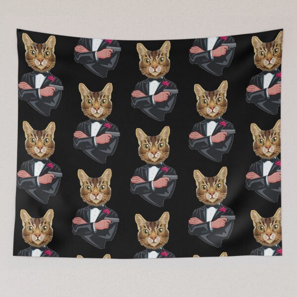 Item preview, Bond cat designed and sold by sidami.