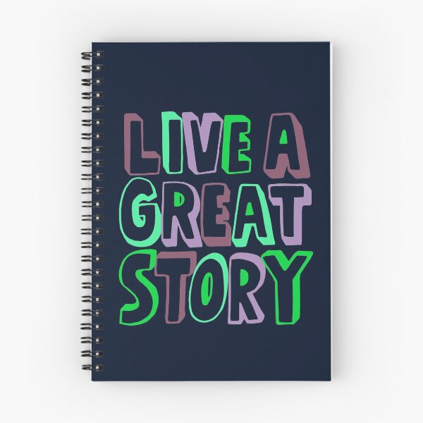 Item preview, Live A Great Story - Motivation and Positivity designed and sold by madtoyman.