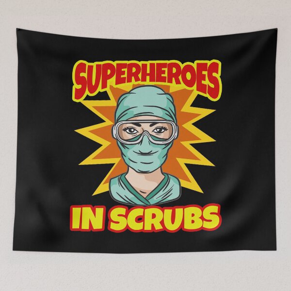 Item preview, Superheroes In Scrubs designed and sold by Moonpie90.
