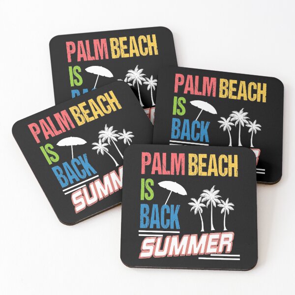 Item preview, Cool Palm Beach Lover Summertime Vintage Gift for him or her designed and sold by RS-Collections.
