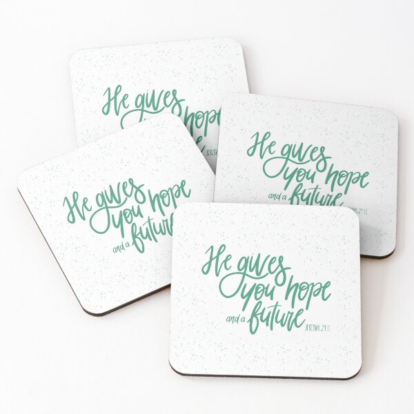 Item preview, He gives you hope and a future - Jeremiah 29:11 designed and sold by cinw.
