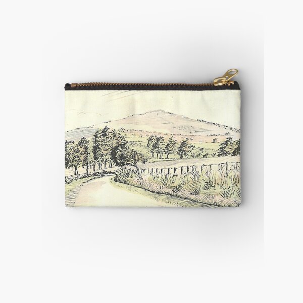 Item preview, Vintage Illustration of Ruberslaw, Bonchester Bridge, Scottish Borders designed and sold by yourscotborders.