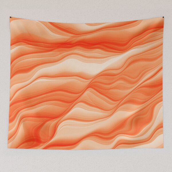 Item preview, Orange Waves designed and sold by Printedarts.