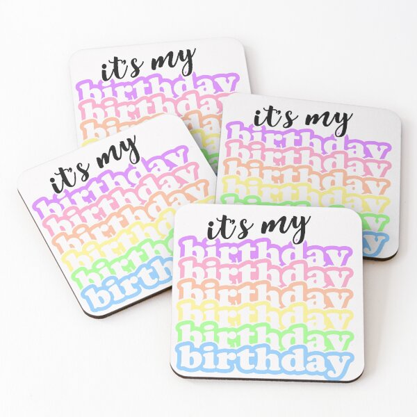 Item preview, It's My BIRTHDAY designed and sold by SergeantSwagger.