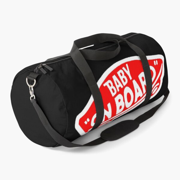 Item preview, baby on board skateboard red designed and sold by inachapman.