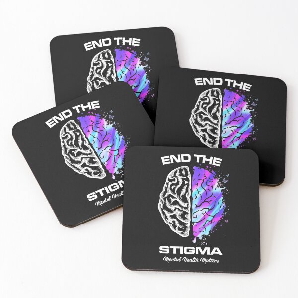 Item preview, Awesome Mental Health Matters Survivor Brain End The Stigma Illness Awareness designed and sold by tuanitus.
