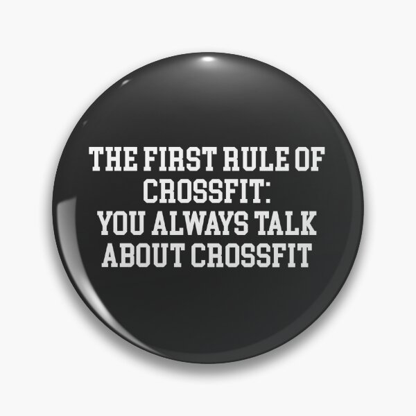 Item preview, Crossfit Rules designed and sold by Carter Bros Tees.