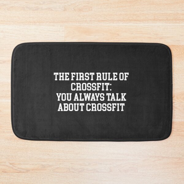 Item preview, Crossfit Rules designed and sold by Carter Bros Tees.