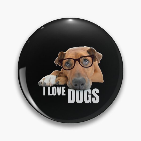 Item preview, I love dogs and they love me back! designed and sold by RomualdGR.